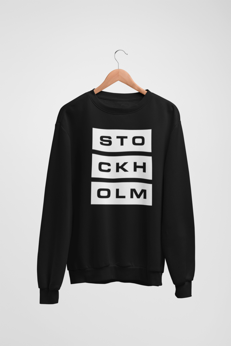 Stockholm Sweatshirt | Swedish Prints
