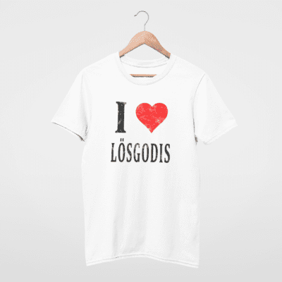 T-Shirt - I heart losgodis