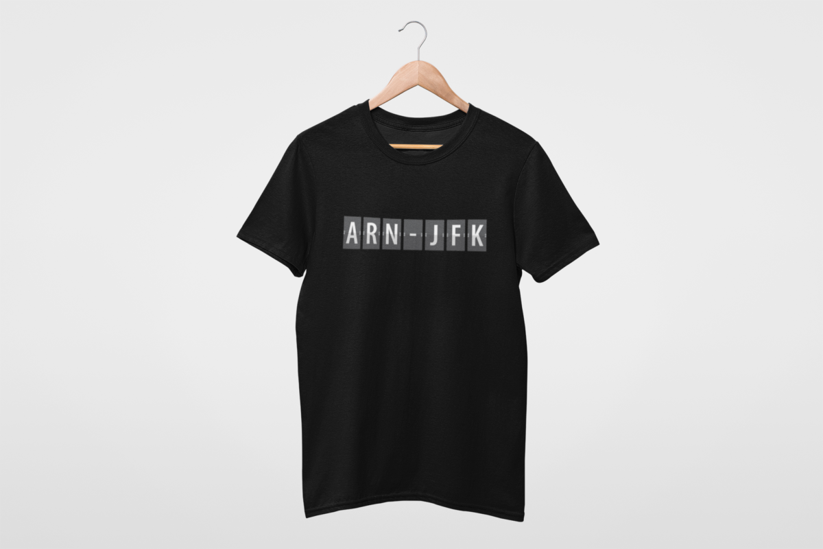 ARN - JFK T-Shirt | Swedish Prints